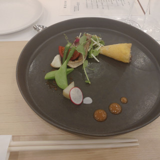 コースの前菜です。