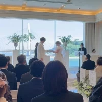 指輪交換の時のシーンです