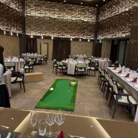 46名招待しましたが、広々パター大会ができました。