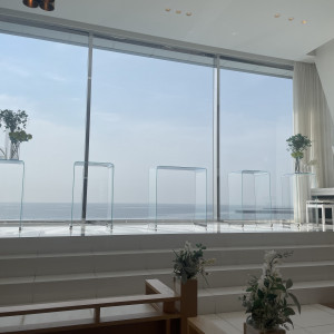 海が見えるチャペル|760197さんのTHE SURF OCEAN TERRACE（ザ・サーフ オーシャンテラス）の写真(2484715)