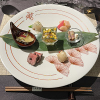 とてもおいしい和食のコースでした