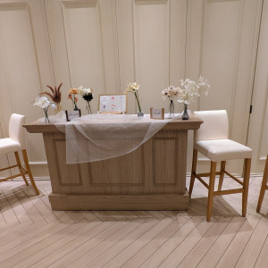 ホワイエスペースの装飾例|760241さんのシャルマンシーナ 東京（CHARMANT SCENA TOKYO）の写真(2574719)