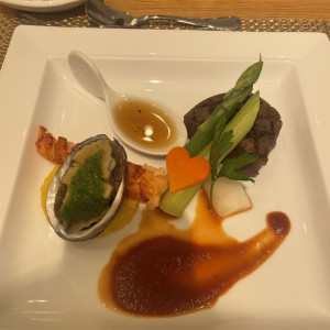 ステーキが箸で切れるくらい柔らかかった！|760244さんのアネーリ軽井沢の写真(2484768)