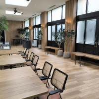 ゲストが待ったり、自由に使えたりするスペース