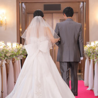 リハーサル時退場(式場カメラマン撮影)