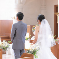 ファーストミート時(式場カメラマン撮影)