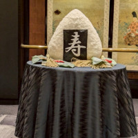 おにぎり入刀
