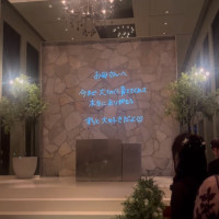 チャペル
スクリーンの演出