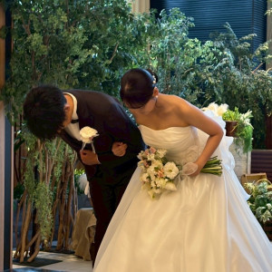 披露宴入場シーン|760494さんのアルカンシエル luxe mariage 名古屋（アルカンシエルグループ）の写真(2485392)