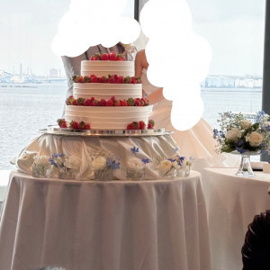 ケーキです。
あまり値上がりせずにグレードアップ可能でした。|760507さんのヨコハマ グランド インターコンチネンタル ホテルの写真(2556309)