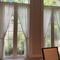 披露宴会場からみた景色