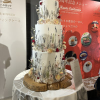 入刀用ケーキ　40周年バージョン