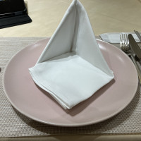 試食をいただいた時のショープレート