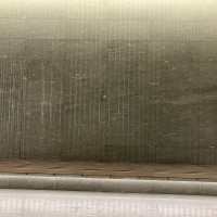 挙式会場　水が流れている