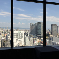 披露宴会場からの眺望