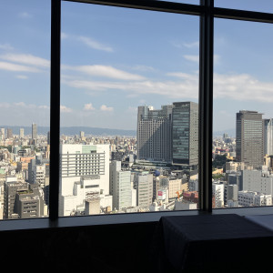 披露宴会場からの眺望|760551さんのホテルモントレ グラスミア大阪の写真(2530272)
