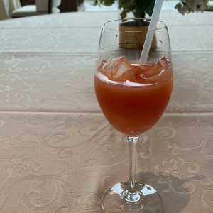 いただいたオリジナルカクテル|760551さんのThe 33 Sense of Wedding(ザ・サーティースリー・センス・オブ・ウエディング)の写真(2525676)