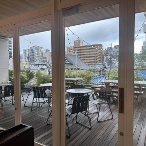 ゲスト控え室テラス
喫煙所(電子タバコ)にすることも可能|760586さんのWEEKEND HOUSE  （ウィークエンドハウス）の写真(2485781)