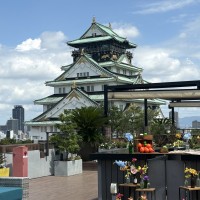 大阪城をすぐそばで見ることに感動しました！