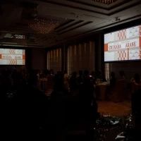 スクリーンを使っての演出もできます。