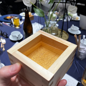 ノンアルシャンパン風ドリンク|760626さんのアルカンシエル luxe mariage 名古屋（アルカンシエルグループ）の写真(2485924)