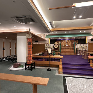 神殿の全体の雰囲気です