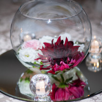 テーブル装花です