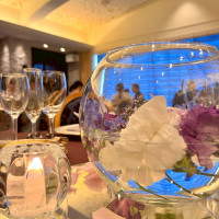 ゲストテーブル装花