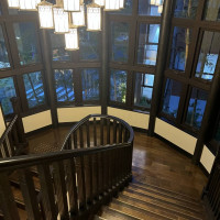 和風な階段。
ここで写真が撮れる