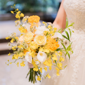 好みの感じを丁寧に聞いてくださって作ってくれた素敵なブーケ|760705さんのInStyle wedding KYOTO/テイクアンドギヴ・ニーズウェディングの写真(2488740)