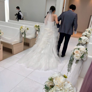 挙式退場|760736さんのハミングプラザVIP新潟の写真(2486798)