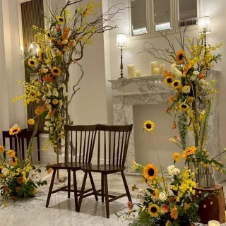 新郎新婦お座席