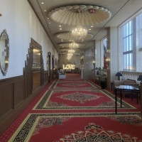 披露宴会場までのワンフロア貸切