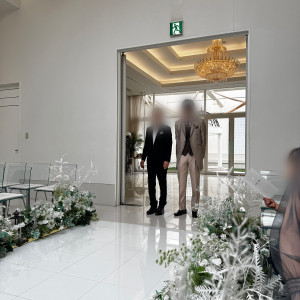 新郎入場|760754さんのアールベルアンジェ堺の写真(2551149)