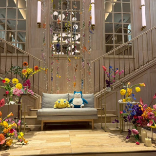 カラフルな披露宴会場