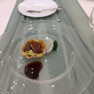 前菜。遠方からのゲストも多かったので、静岡っぽい鰻にしました
