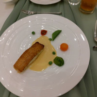 お魚です。事前の試食会でも食べていました