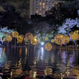 庭園の池です。|760931さんのグランドプリンスホテル高輪 貴賓館の写真(2554381)
