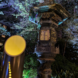 庭園の灯篭です。|760931さんのグランドプリンスホテル高輪 貴賓館の写真(2554376)