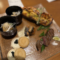 式場見学の際の試食です