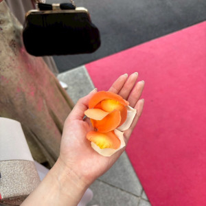 フラワーシャワーの生花です。|760973さんのグランドプリンスホテル高輪 貴賓館の写真(2509515)