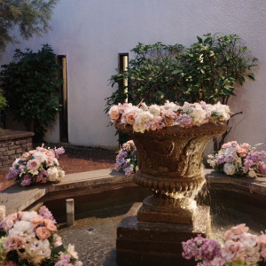 ガーデンにある噴水|761075さんのクオーリ クオーリ   〈エルフラットグループ〉の写真(2586498)