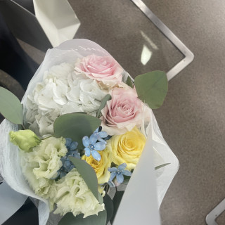 最後にいただいたお花