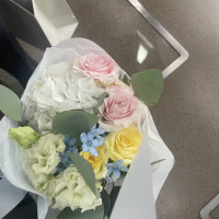 最後にいただいたお花