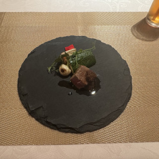お肉とお野菜の試食