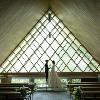 披露宴後にもう一つのチャペルが空いているとのことで撮影