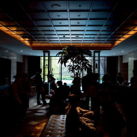 ゲストルームでは生演奏も