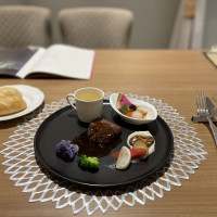 ブライダルフェアでいただいたお料理。