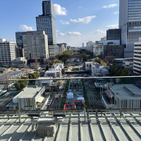 披露宴会場からの景色