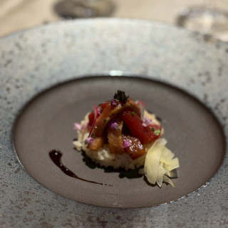 三崎まぐろのお米のサラダ